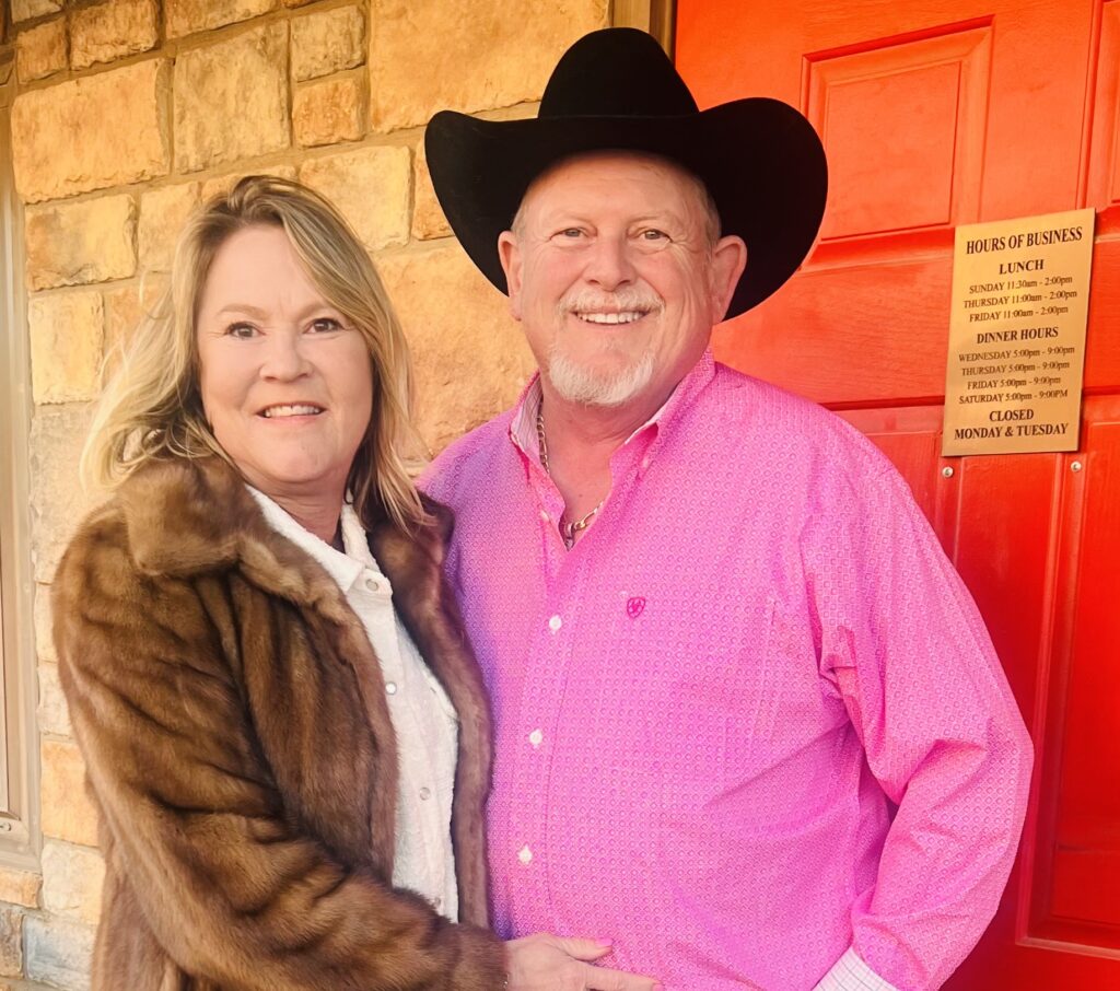 Robert and Val Hale, owners of Rockin H
